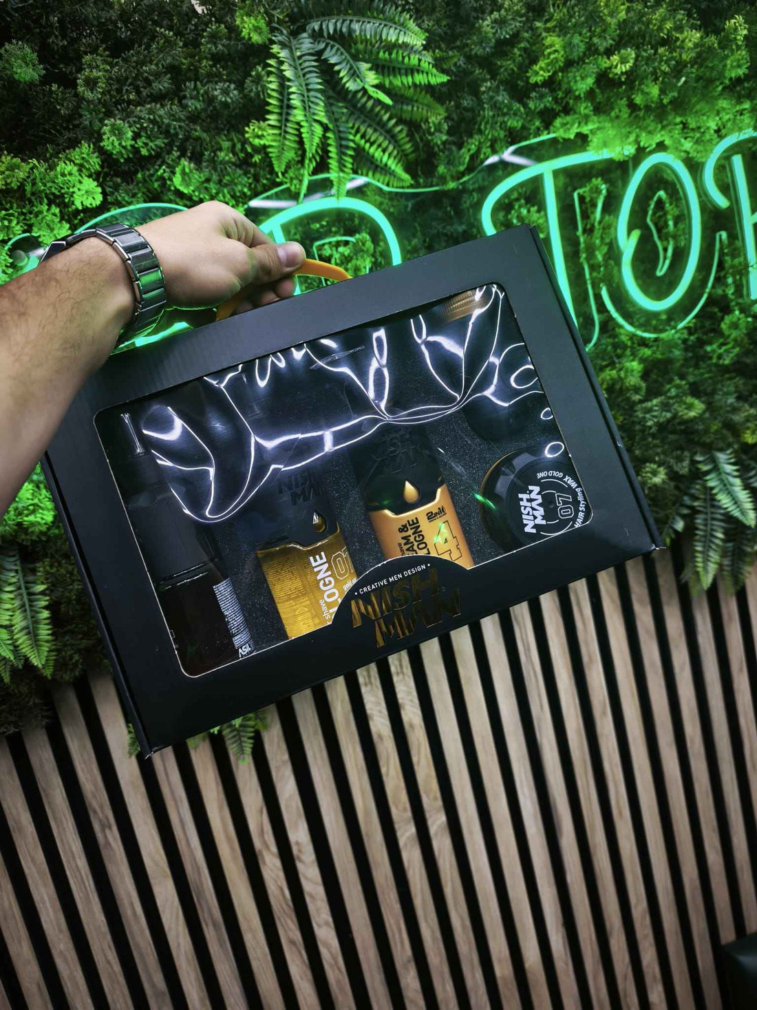 Colonia Masculina Nish Man - Diseño Creativo para Hombres Elegantes