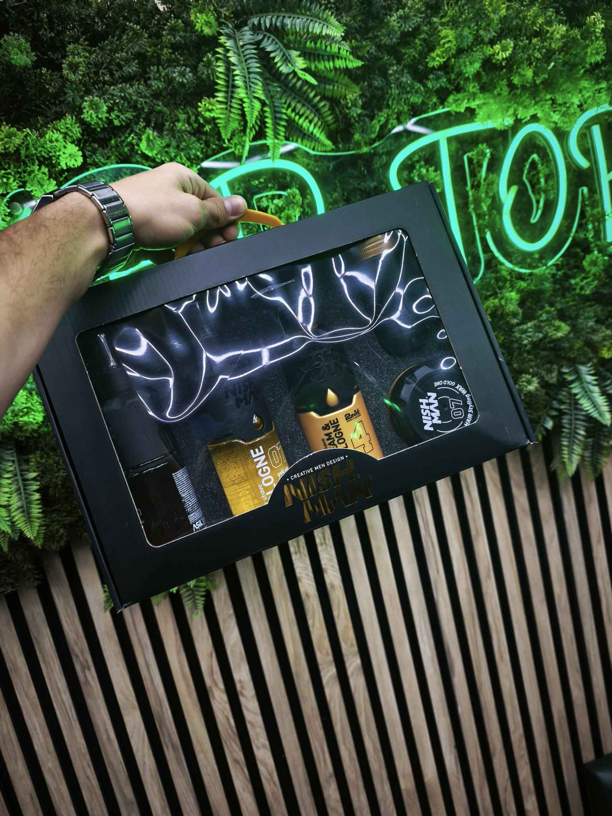 Colonia Masculina Nish Man - Diseño Creativo para Hombres Elegantes