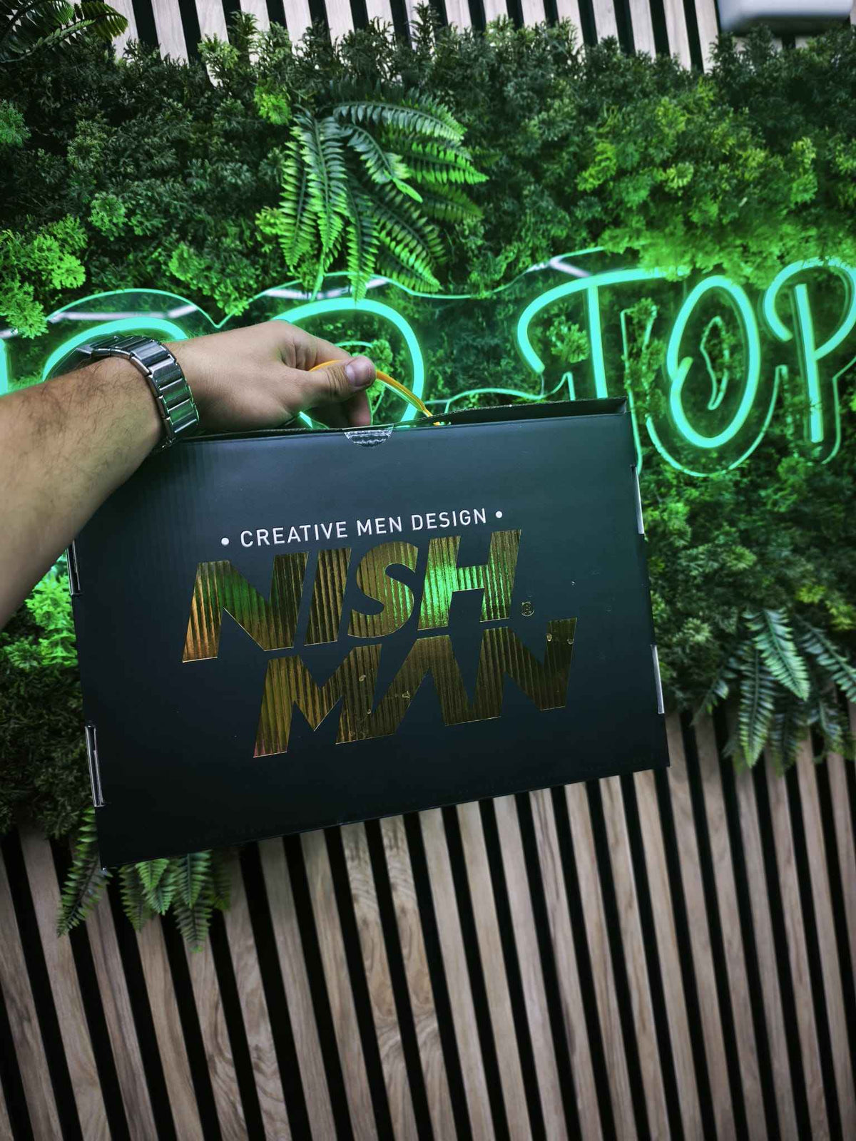 Colonia Masculina Nish Man - Diseño Creativo para Hombres Elegantes